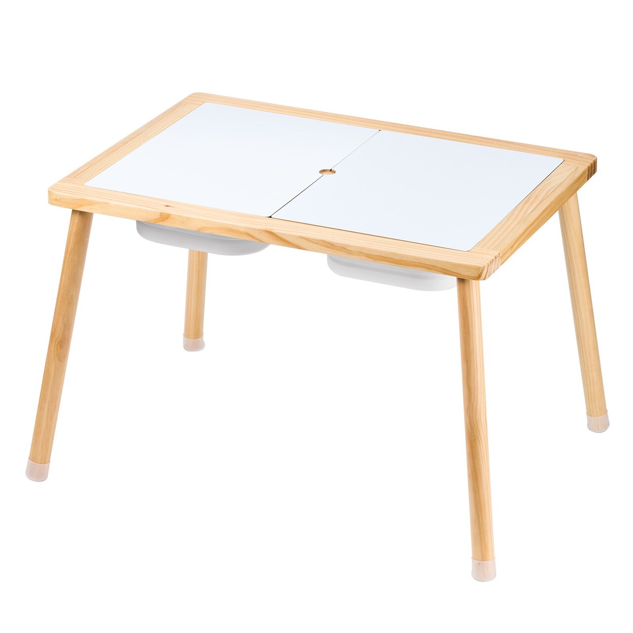 Kids Activity Sensory Table with Storage Bins, Sand Water Play Table for kids